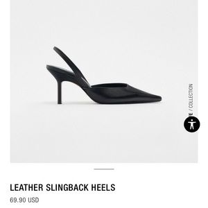 Leather Slingbacks 9